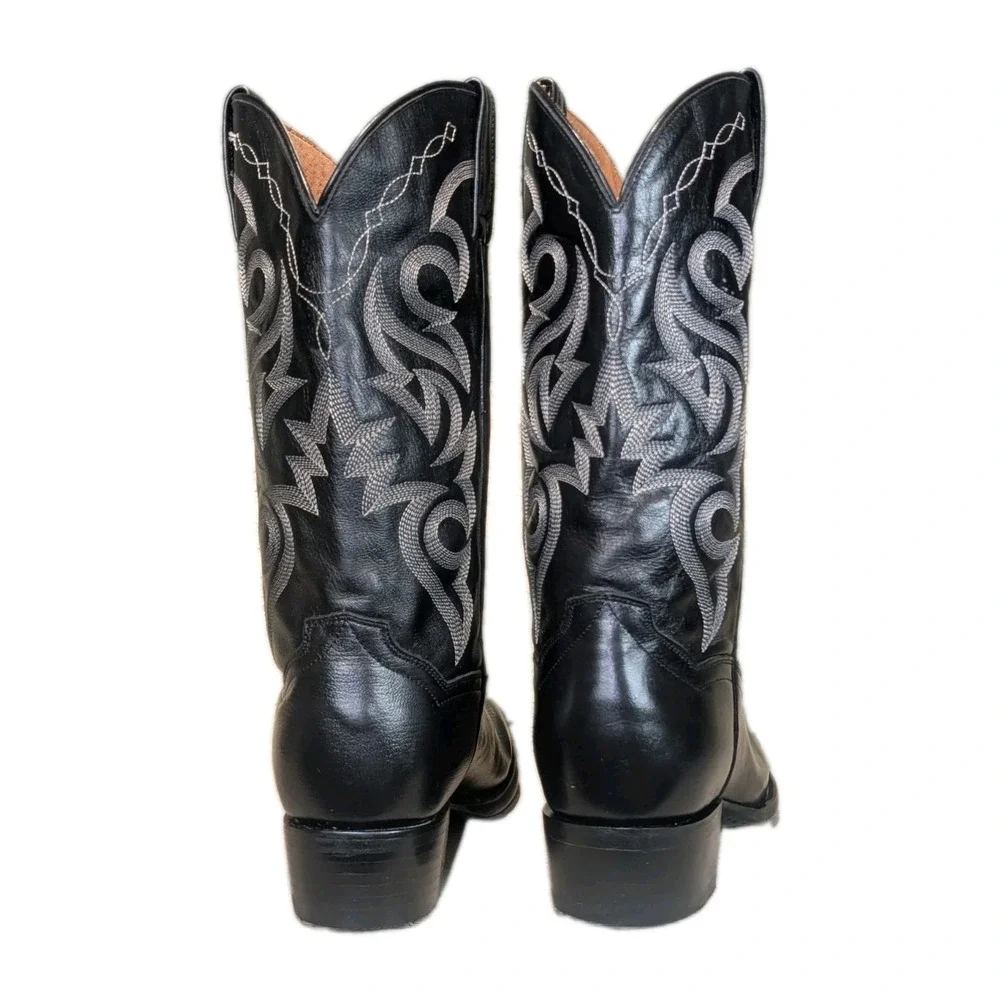 Dan Post Mens Milwaukee Western Cowboy Boots 10 EW Extra Wide